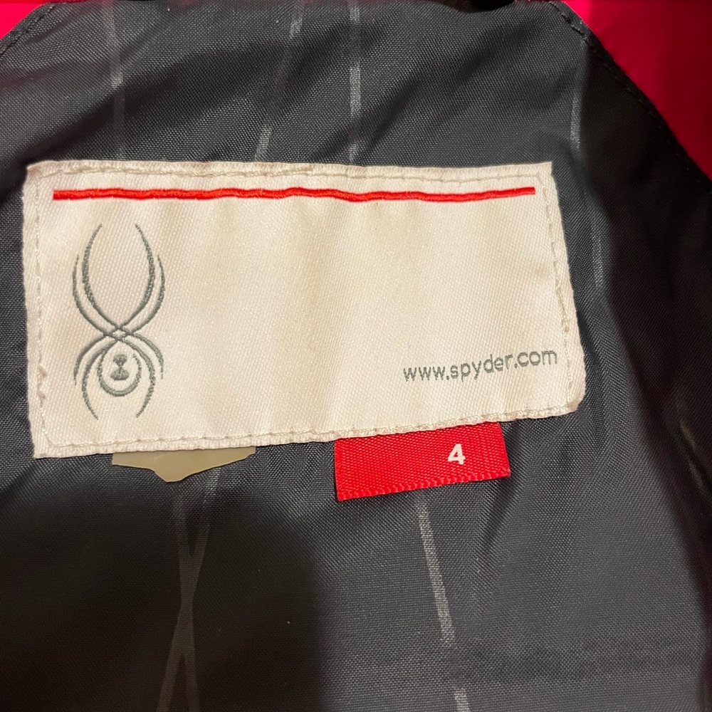 Spyder Pink Women’s Size 4 Winter Coat - Picture 7 of 11